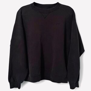 90s Starter Blank Black Crewneck 22 x 24